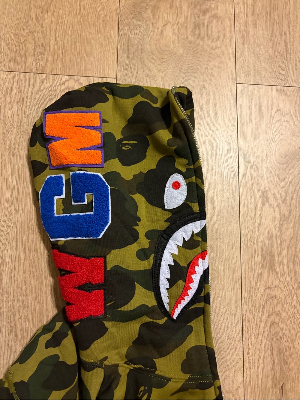 A Bathing Ape One-Piece in Green Camo - Picture 5 of 12